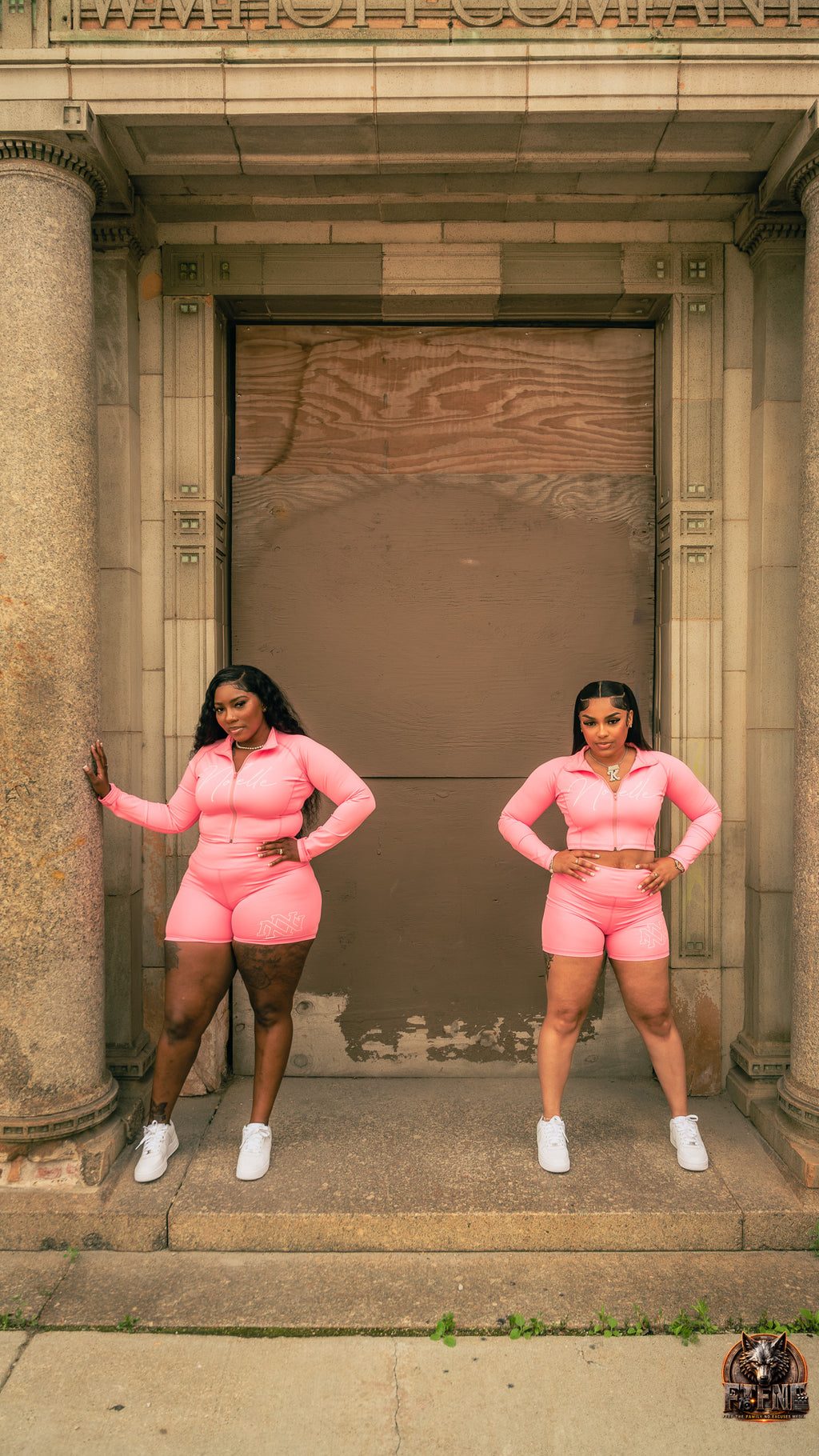 Women's Pink Noelle Set