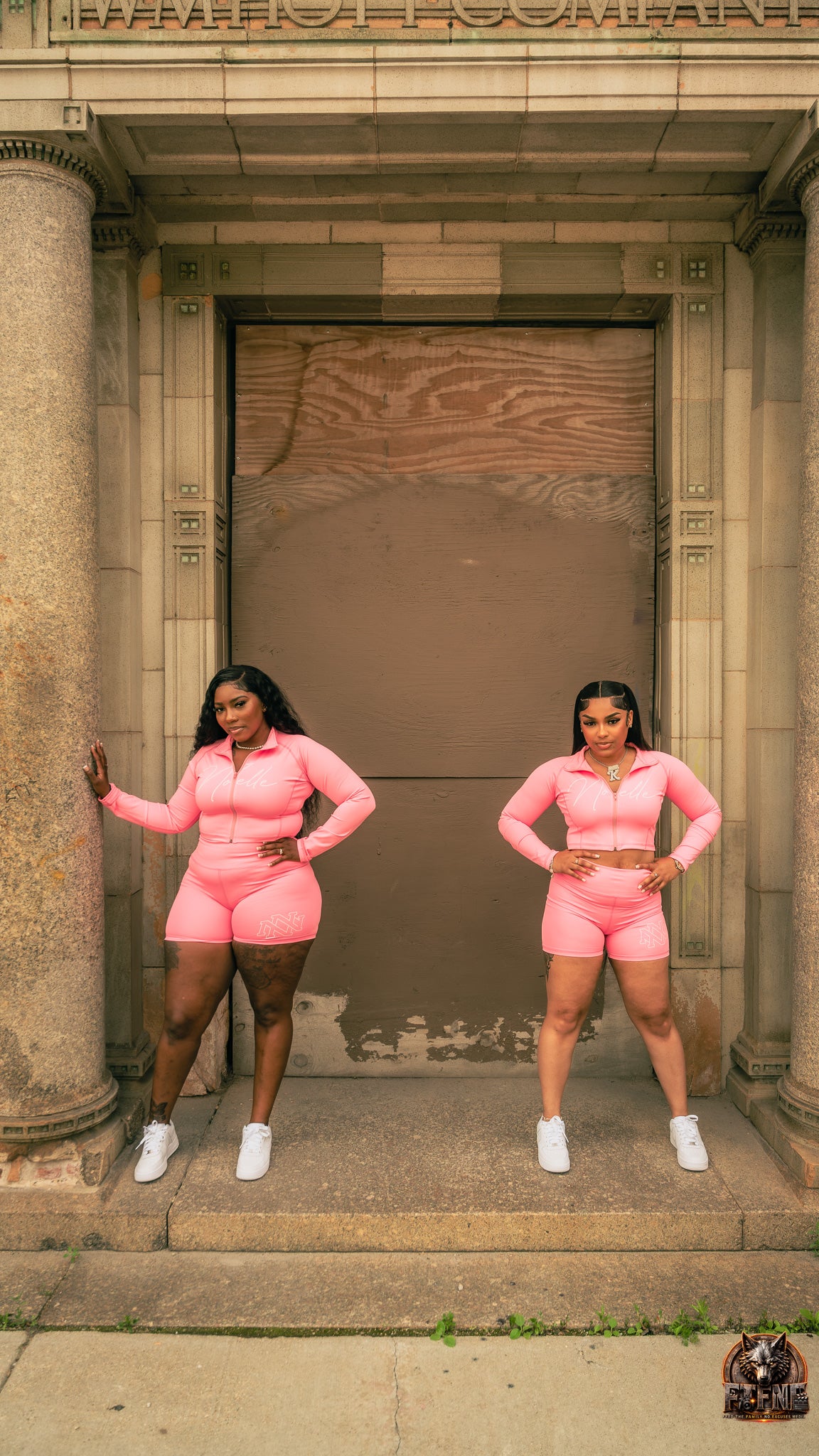 Women's Pink Noelle Set