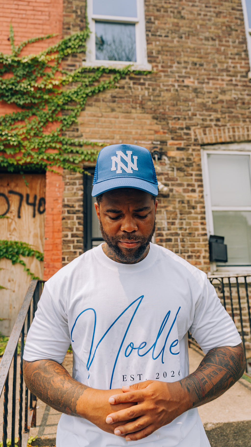 Blue Trucker Hat