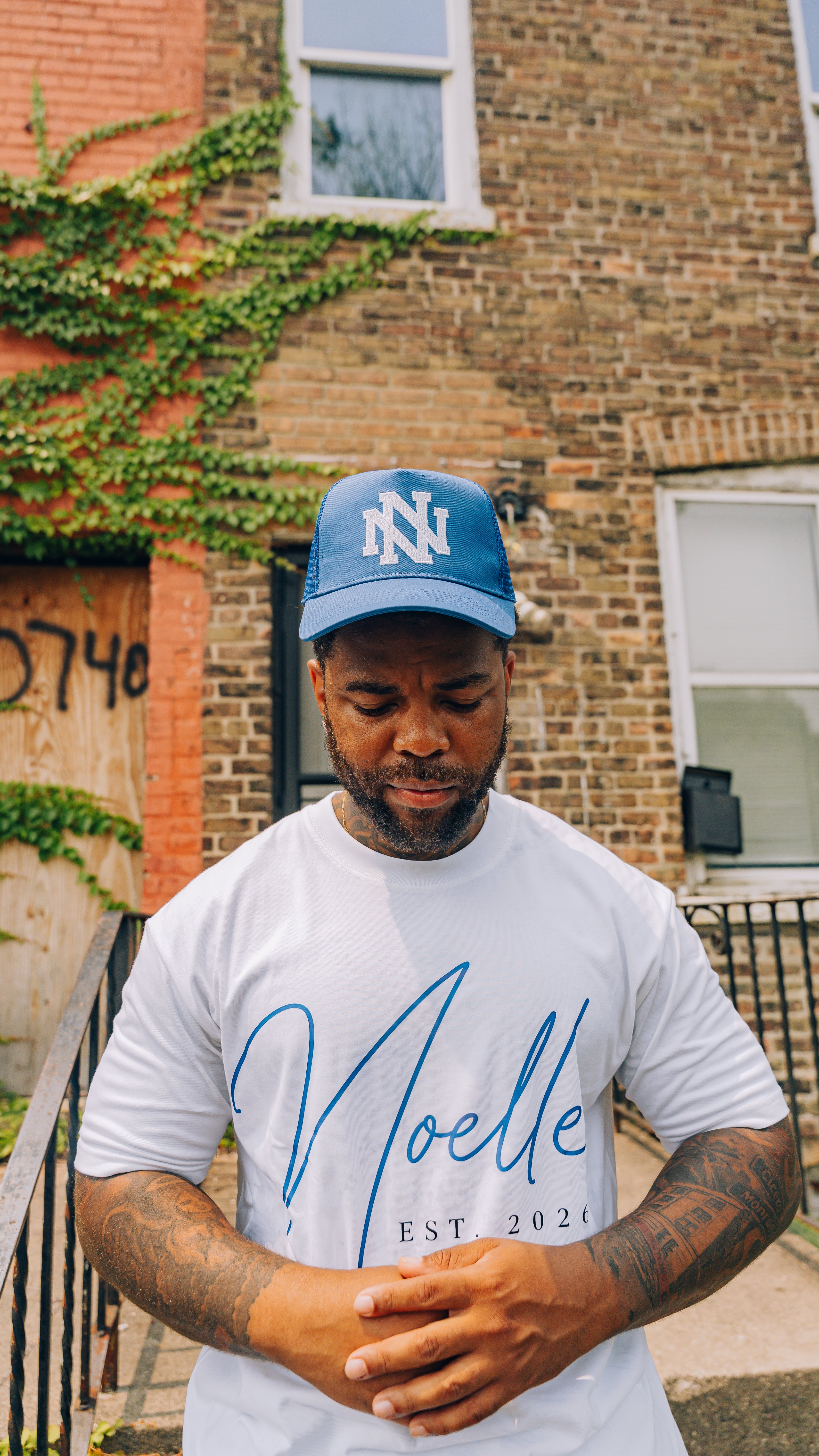 Blue Trucker Hat