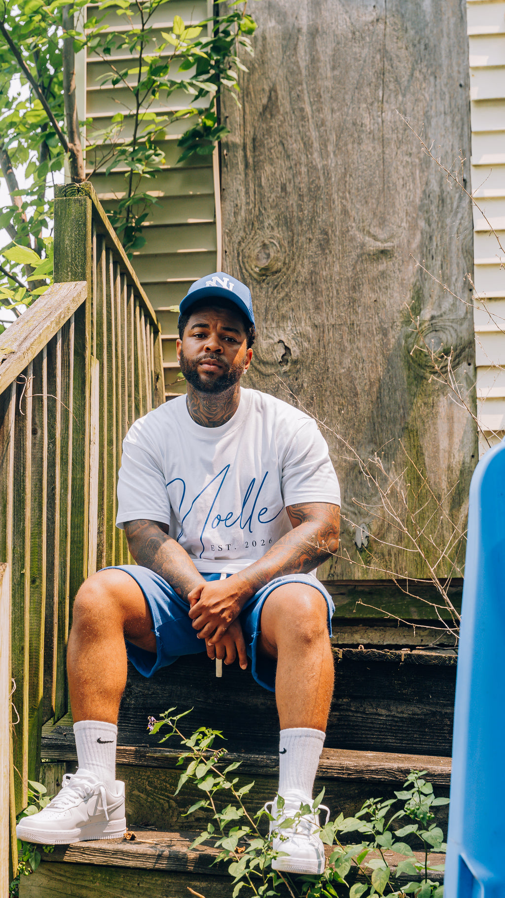 Men's Blue Noelle Set