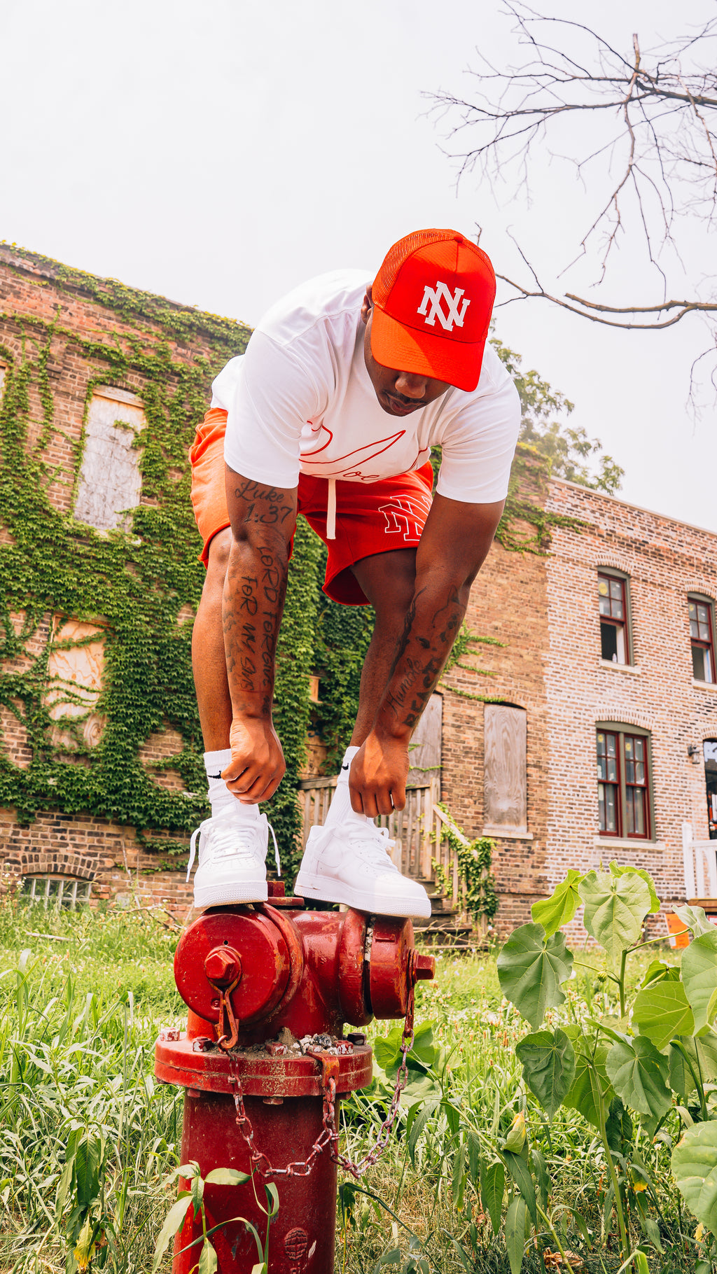 Men's Red Noelle Set